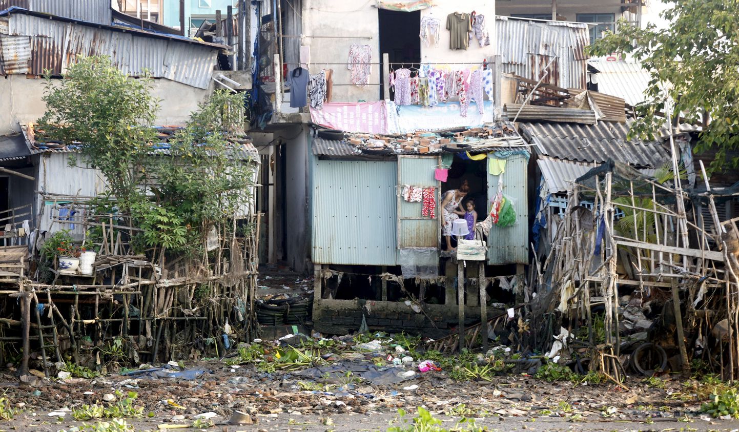 Can Tho linna slumm Vietnamis