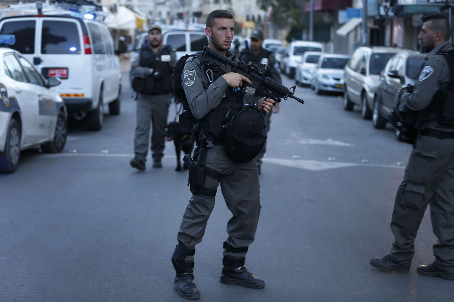 Iisraeli julgeolekujõudude sõdur.