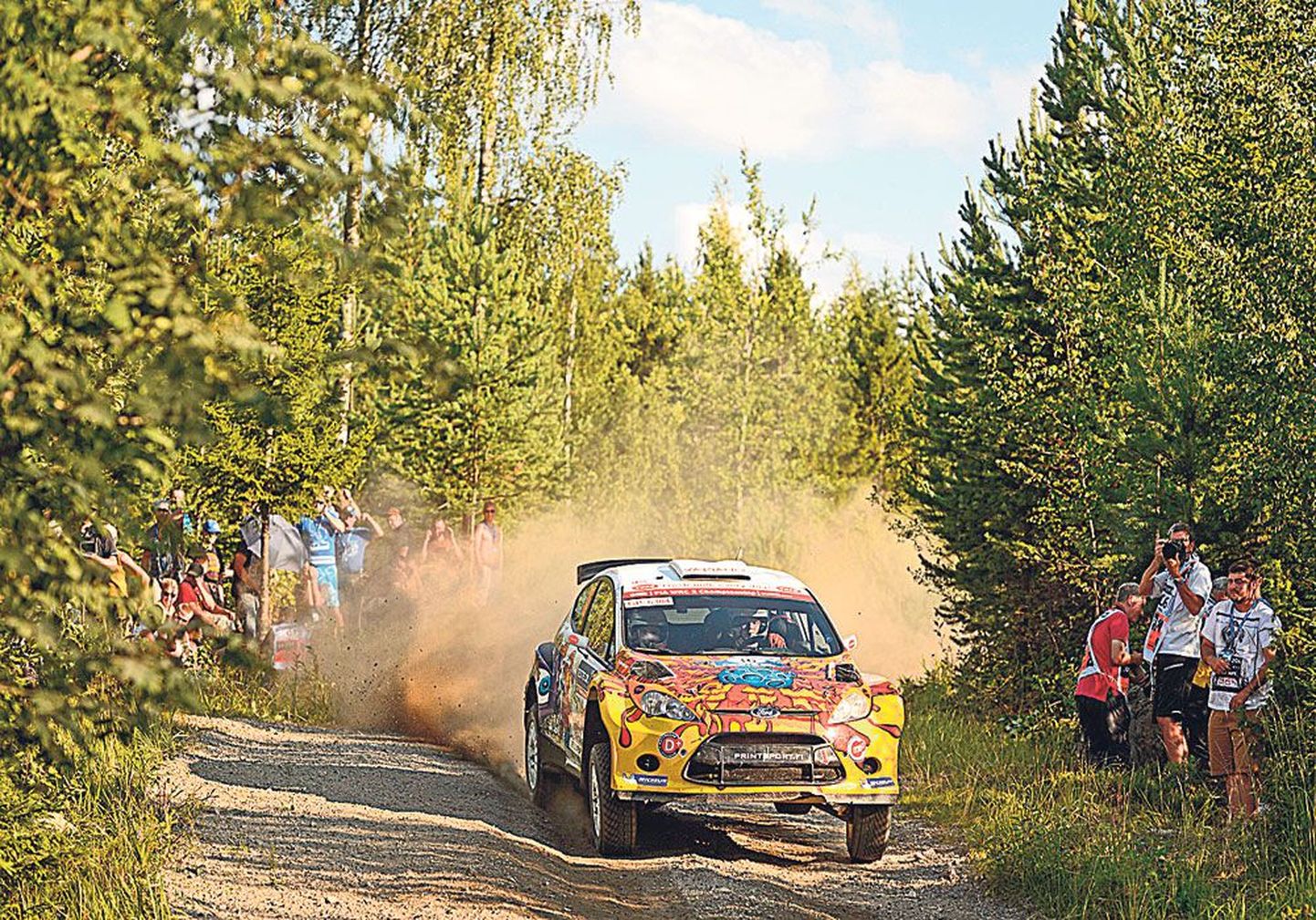 Karl Kruuda püüab tänavu kõrget kohta WRC2 arvestuses ja Soome meistrivõistlustel.