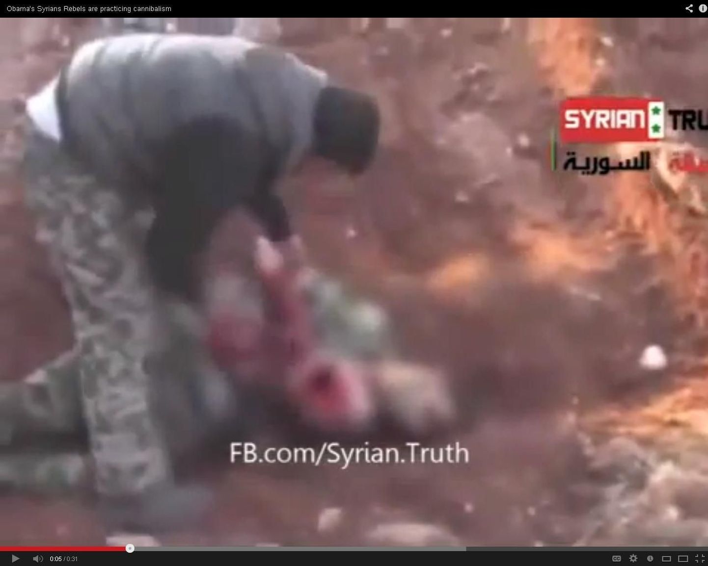 Süüria mässulised lõikavad tapetutelt südame välja?