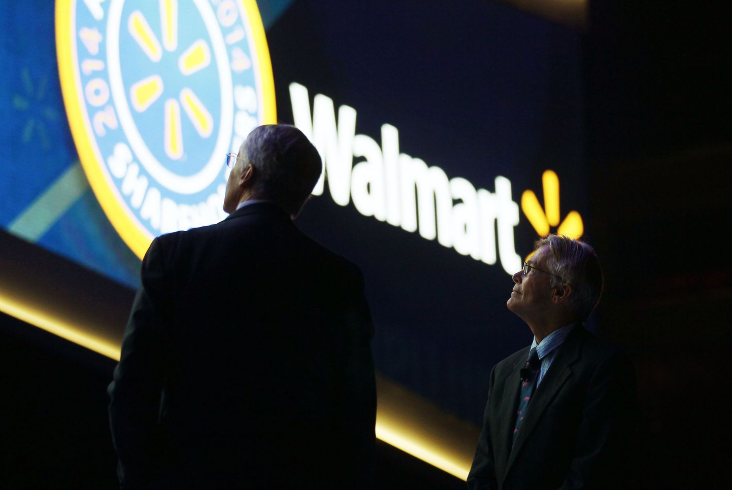 Walmarti tänased juhid Rob Walton (vasakul) ja tema vend Jim Walton.