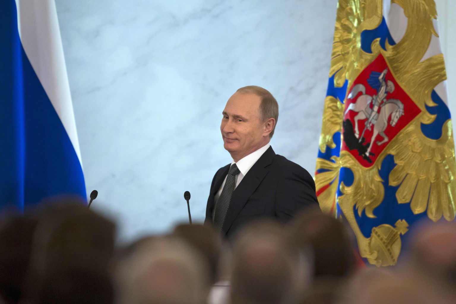 Vladimir Putin minemas aastakõnet pidama.