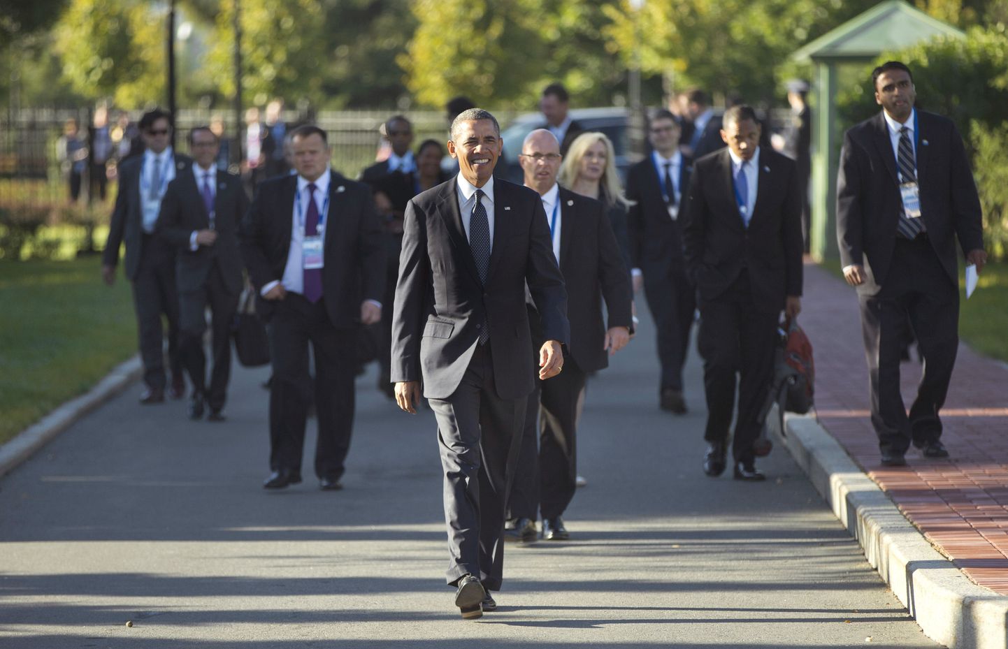 USA president Barack Obama suundub oma delegatsiooniga Peterburis kohtumisele Hiina presidendi Xi Jinpingiga.
