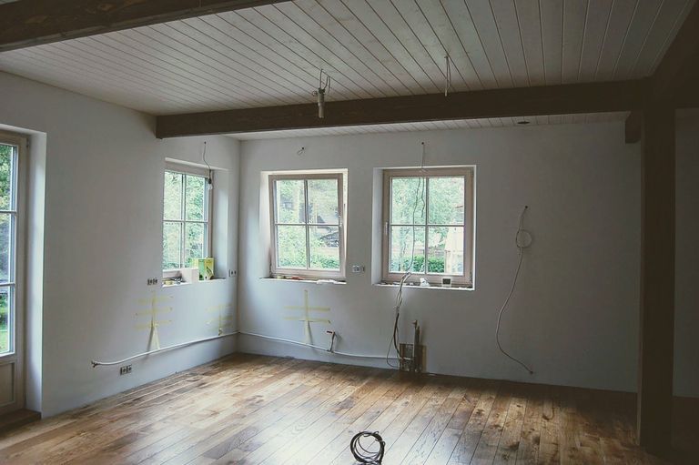 Köök uue põrandaga