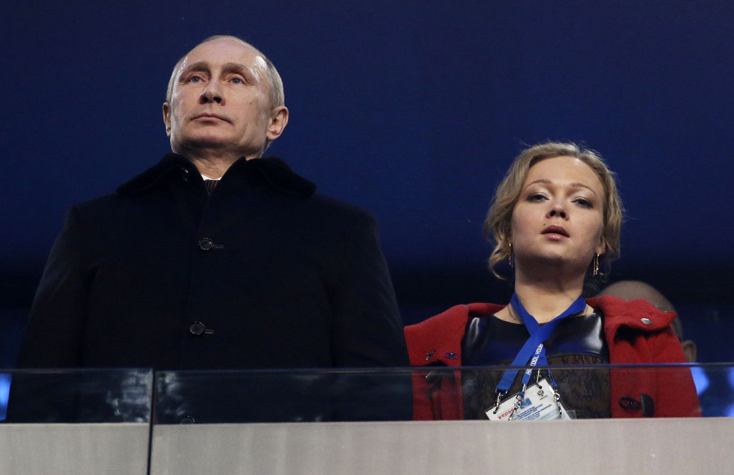 Ирина Скворцова вместе с Владимиром Путиным на открытии Олимпиады.