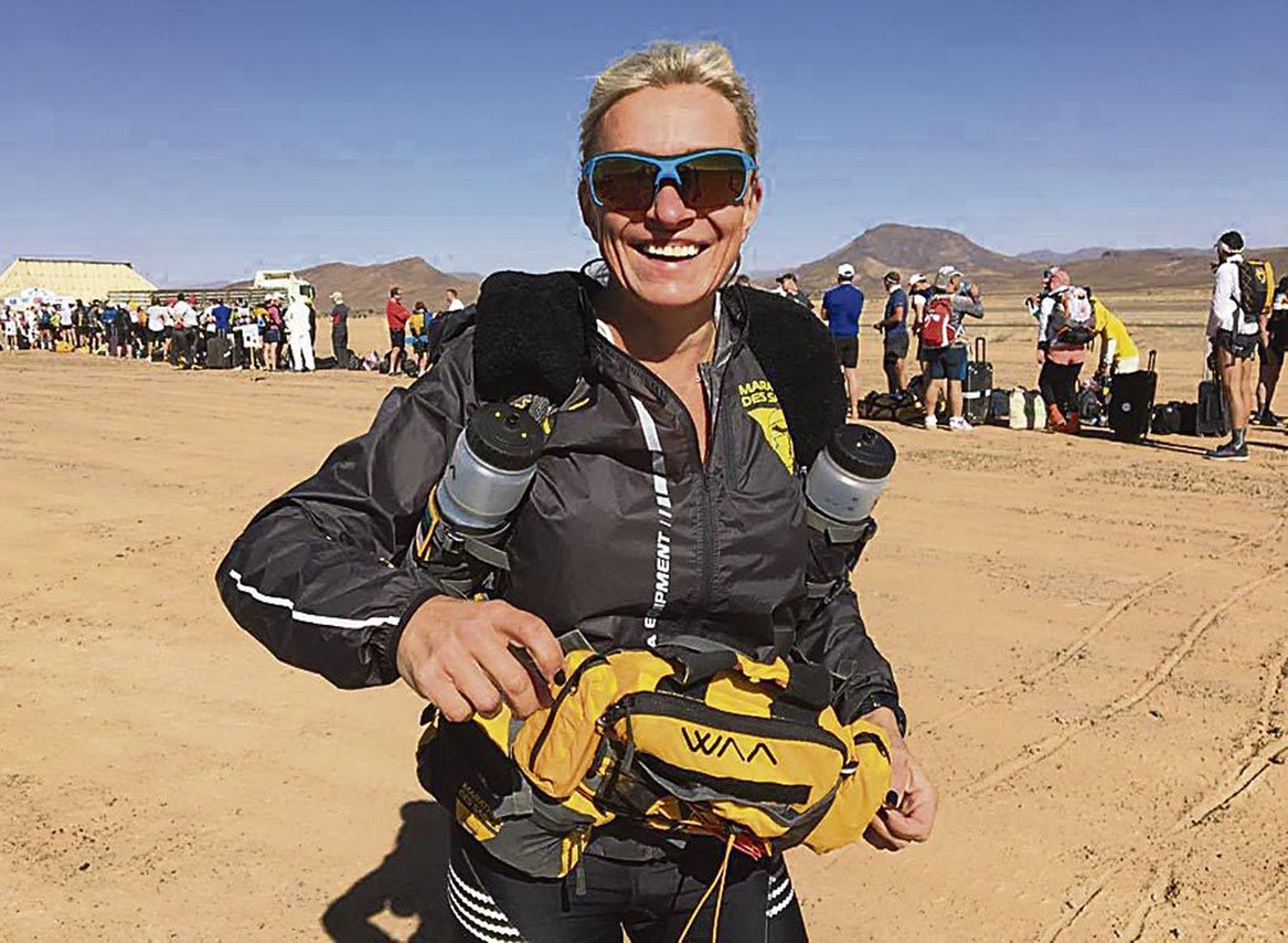 Ingrid Morrison veetis kõrbes kokku üheksa päeva ja läbis selle aja jooksul üle 250 kilomeetri.