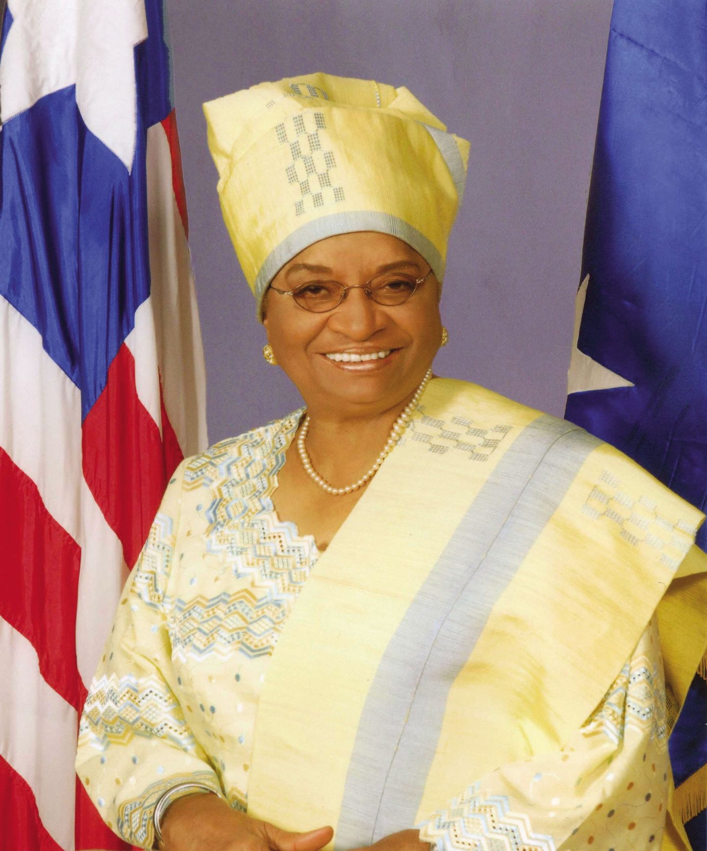 Ellen Johnson-Sirleaf, esimene naissoost riigipea Aafrikas ja Libeerias.