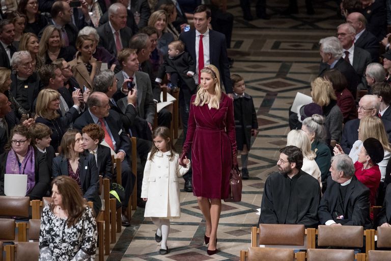 Ivanka Trump, ta mees Jared Kushner ja nende lapsed