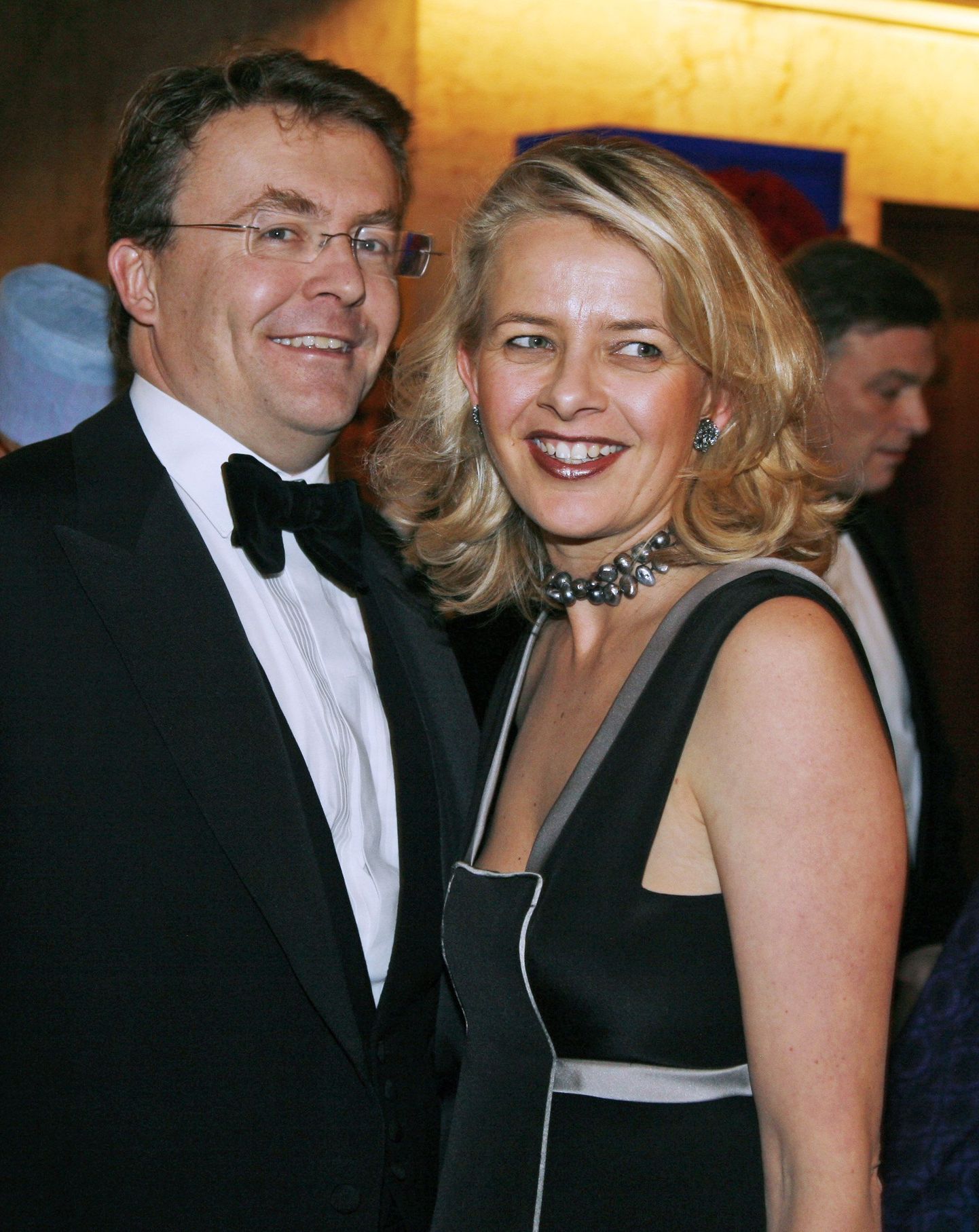 Prints Friso ja tema abikaasa Mabel 2008. aastal Martti Ahtisaari Nobeli preemia auks korraldatud õhtusöögil.