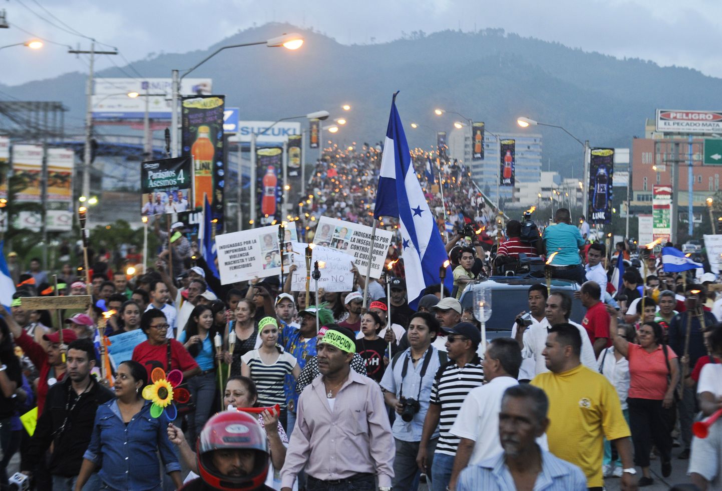 Hondurase meeleavaldajad