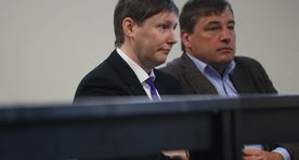 Hospital heads plead not guilty