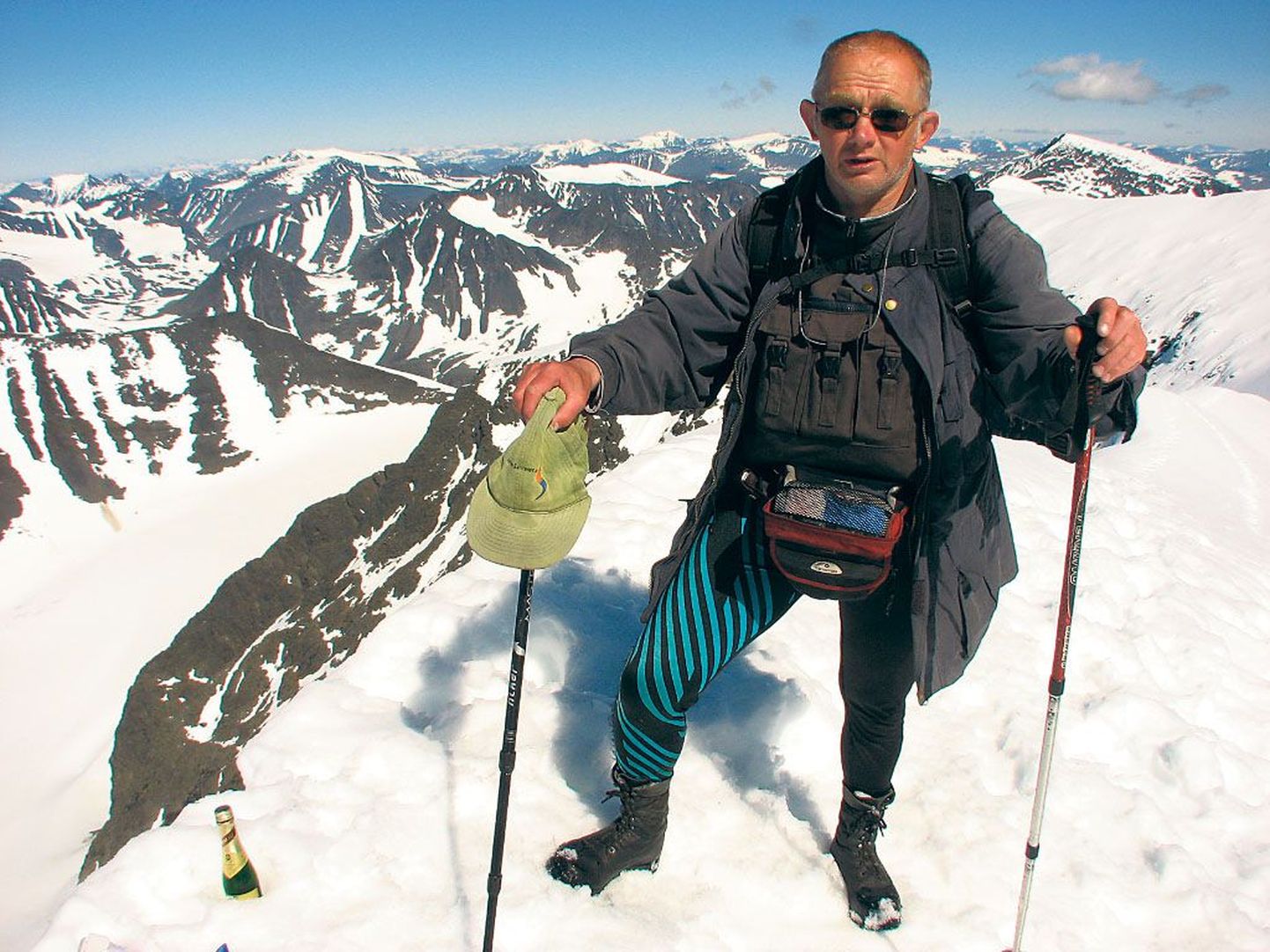 2008. aastal tõusis Mati Türk Rootsi kõrgeimasse tippu, 2103meetrisele Kebnekaisele.