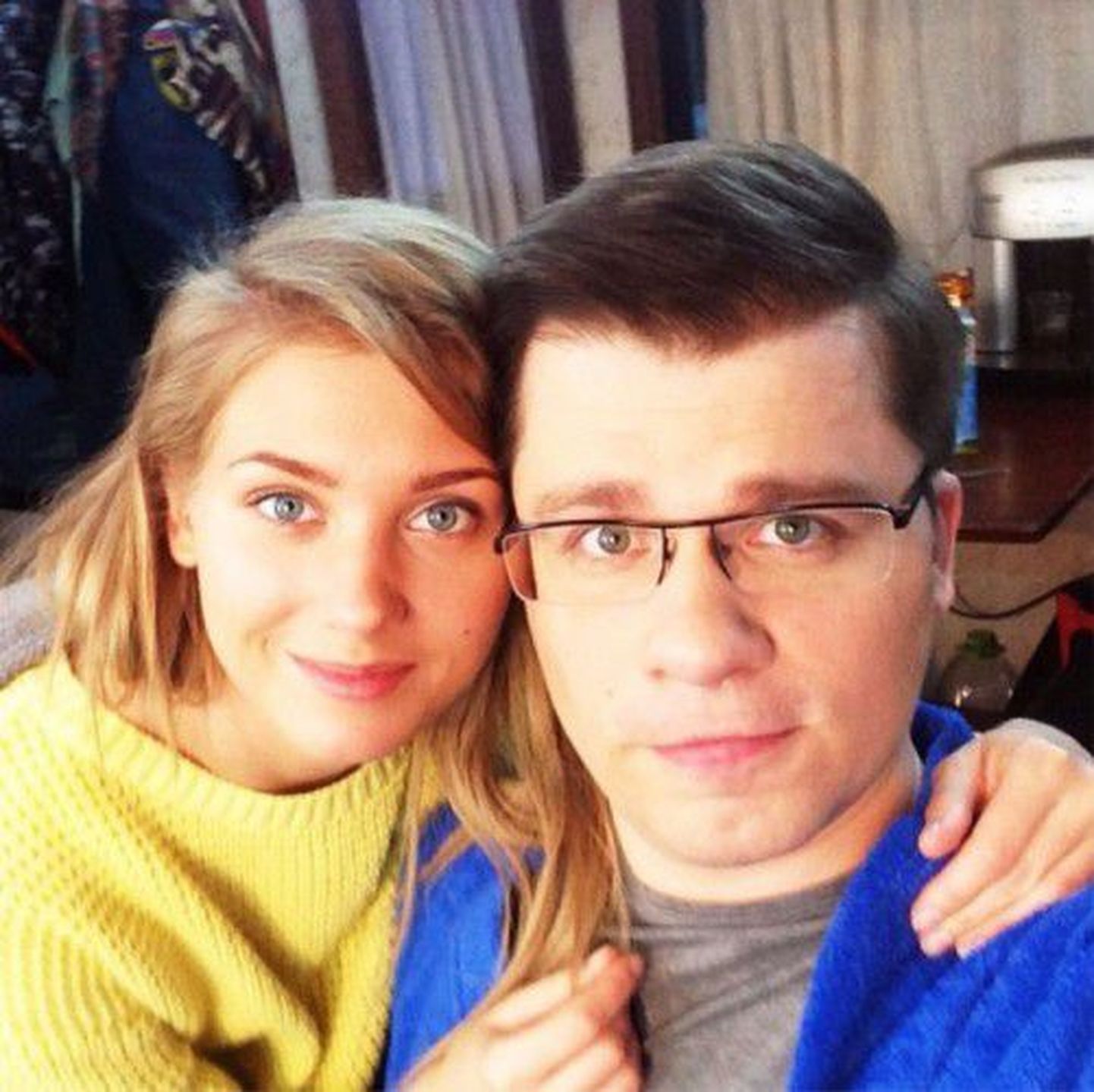 Гарик Харламов с женой Кристиной Асмус