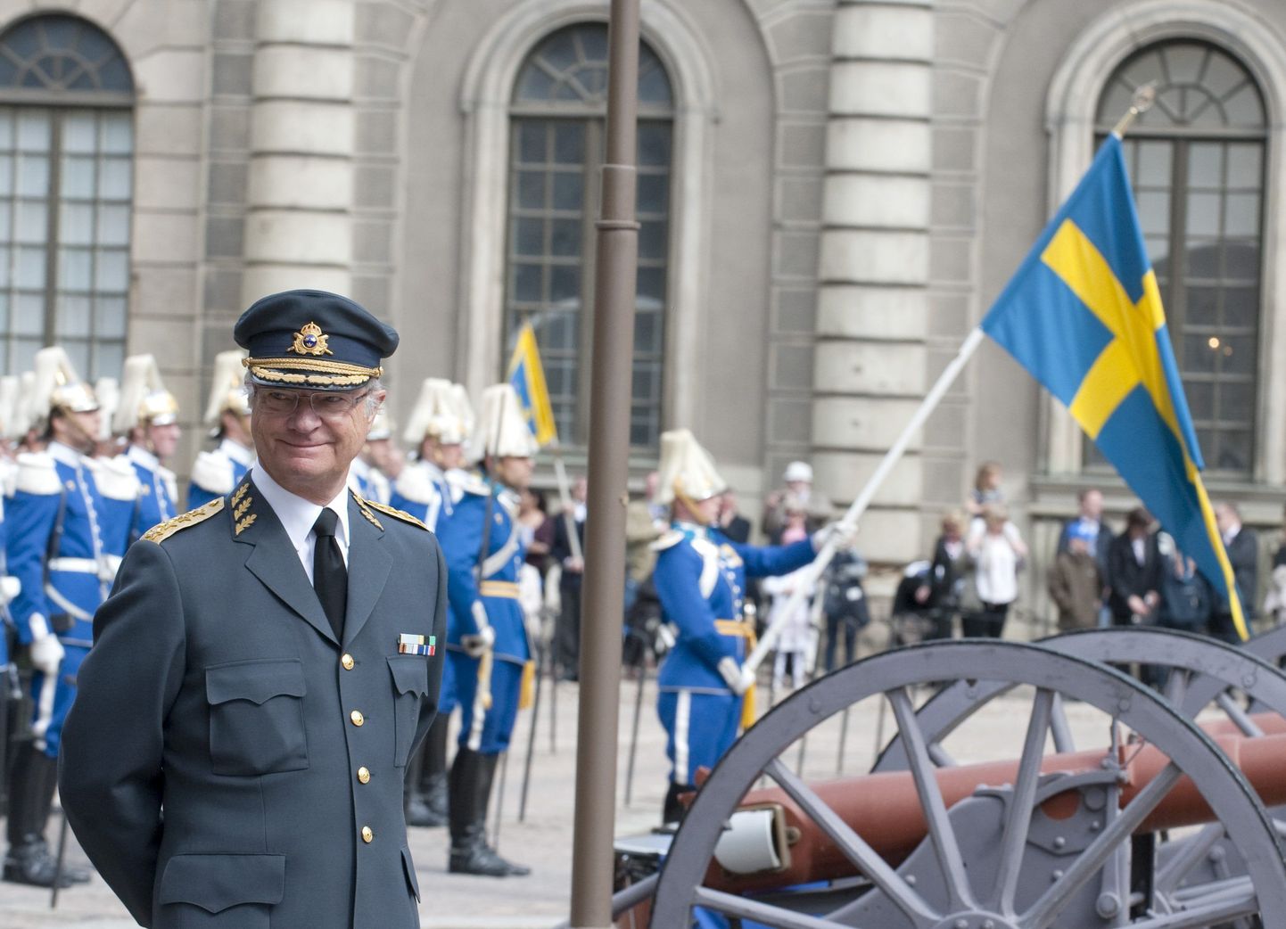 Король швеции Карл XVI Густаф.