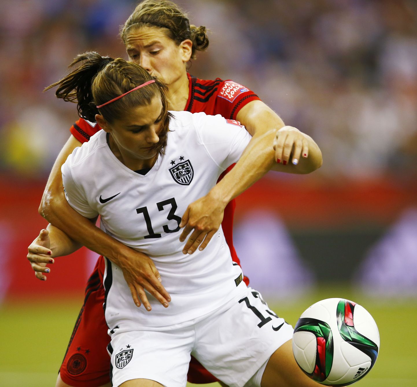 USA naiskond alistas poolfinaalis Saksamaa.