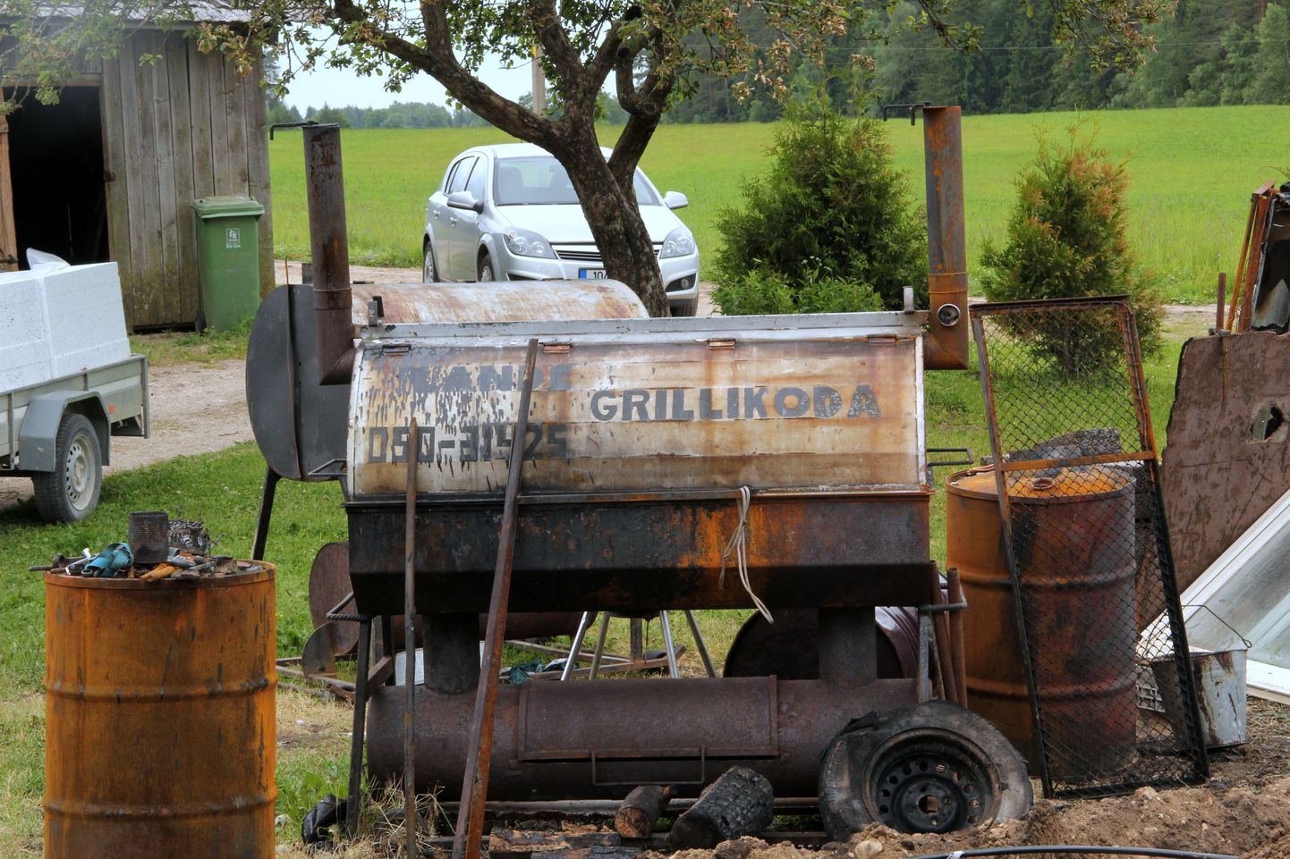 Lande talu tuntuim kaubamärk on siiani olnud grillitud liha ja barbeque-sead.