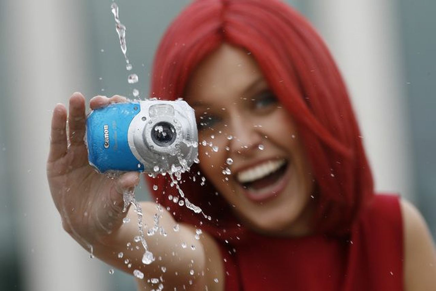 Kaamera Canon Powershot D10 võimaldab pildistada ka vee all.
