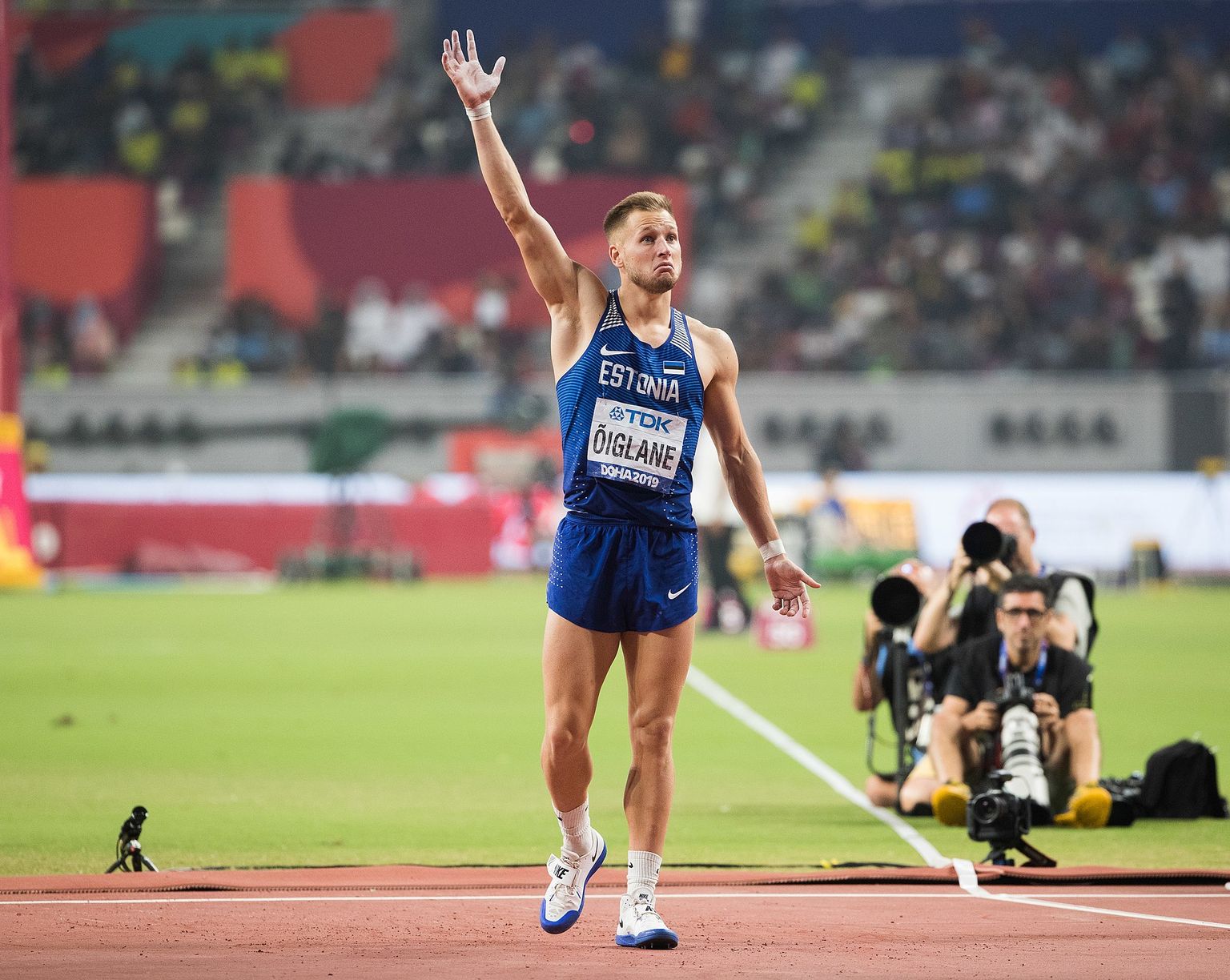 Janek Õiglane Doha MM-il.