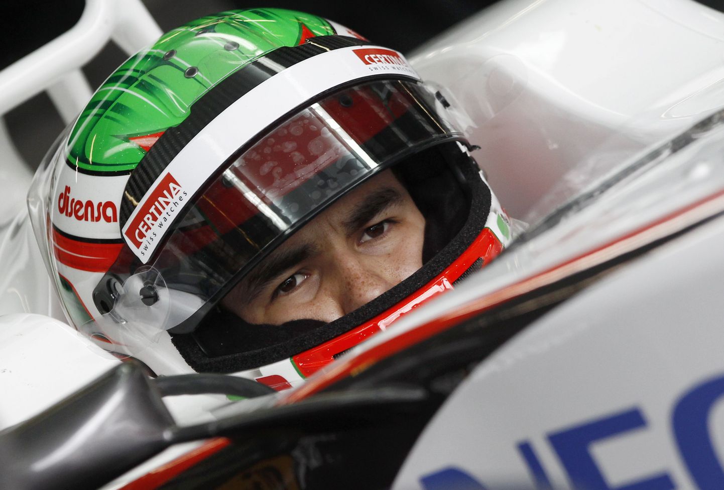 Mehhiko vormel-1 piloot Sergio Perez.