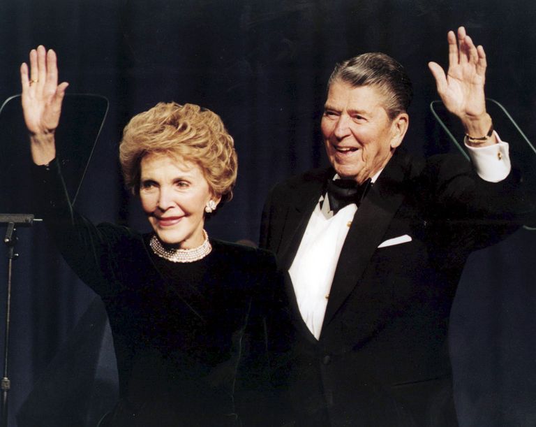 Nancy ja Ronald Reagan