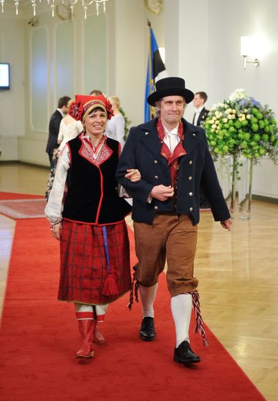 Anna ja Allar Levandi vabariigi 93. sünnipäeval kuus aastat tagasi. / Mihkel Maripuu / Postimees / Scanpix