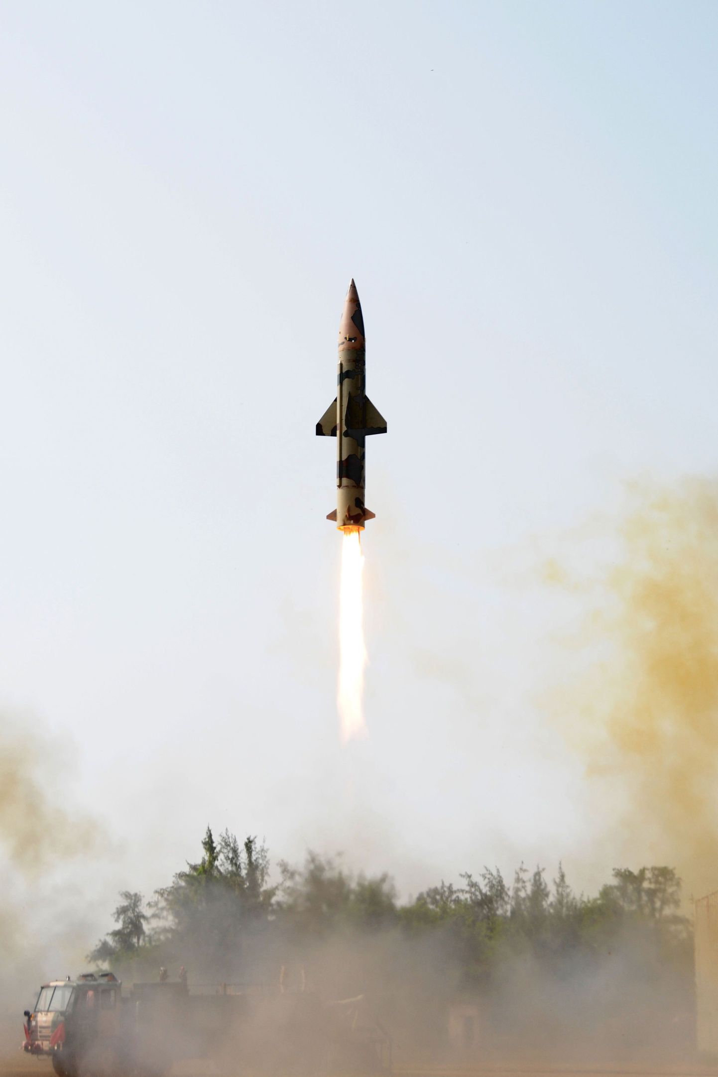 India rakett Prithvi-II.