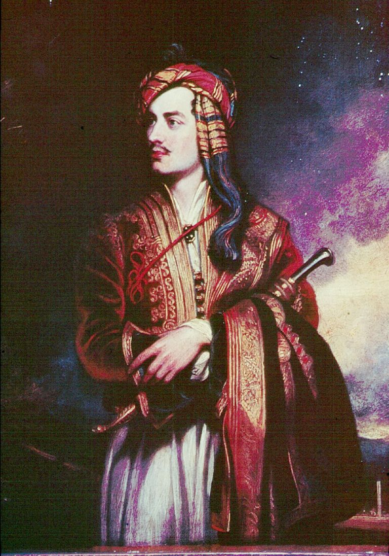 Thomas Phillipsi maal Lord Byronist Albaania rahvarõivas.                                   Foto: Scanpix