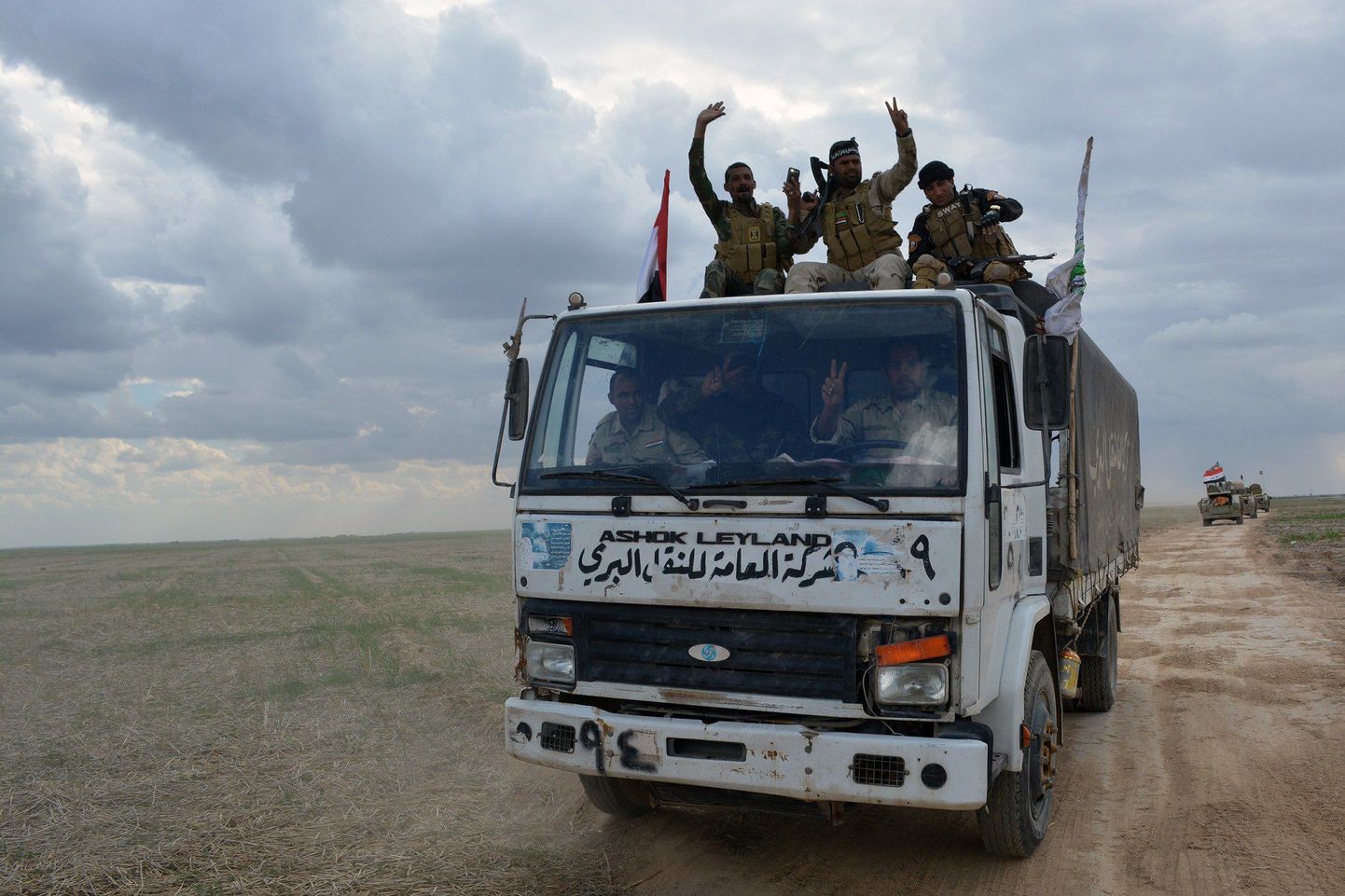 Правительственные иракские войска в провинции Дияла, где был открыт пограничный переход.