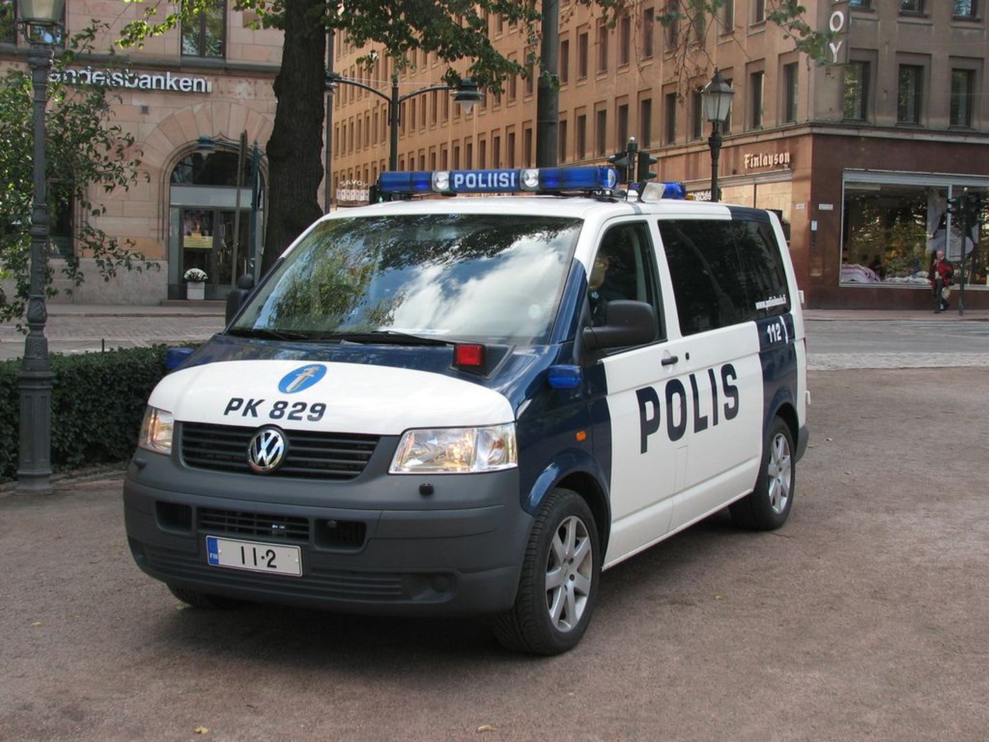 Soome politsei väikebuss