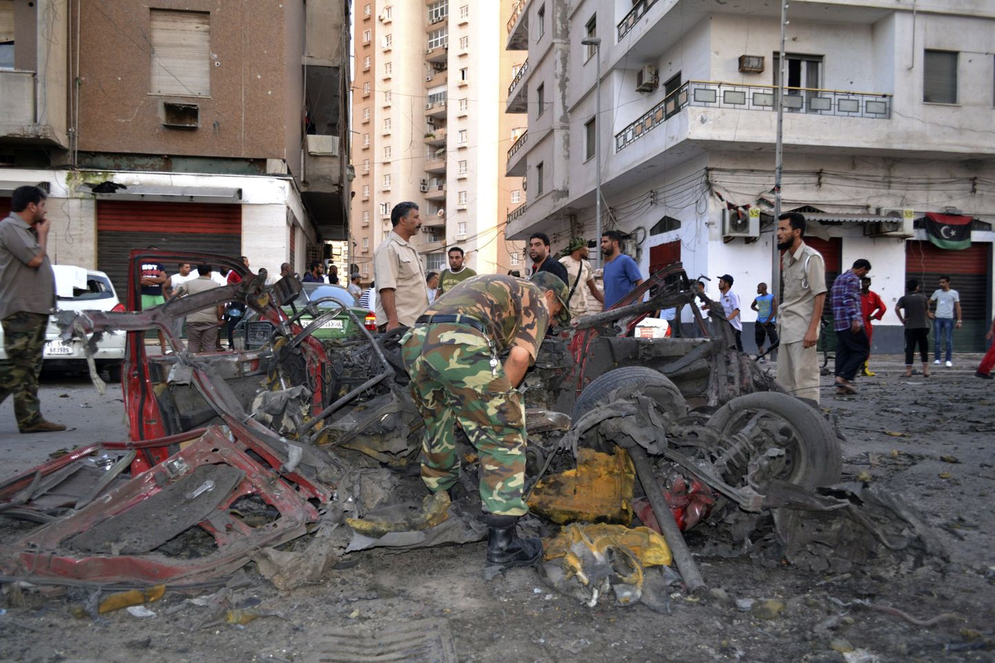 Augusti alguses plahvatas Tripolis autopomm.