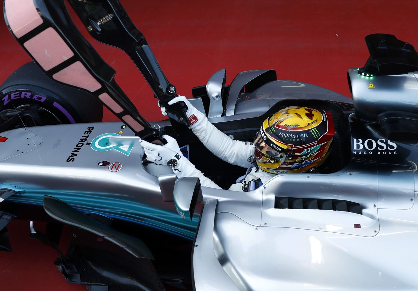 Lewis Hamilton Sotšis.