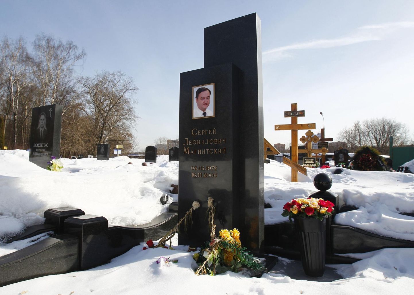 Sergei Magnitski haud.