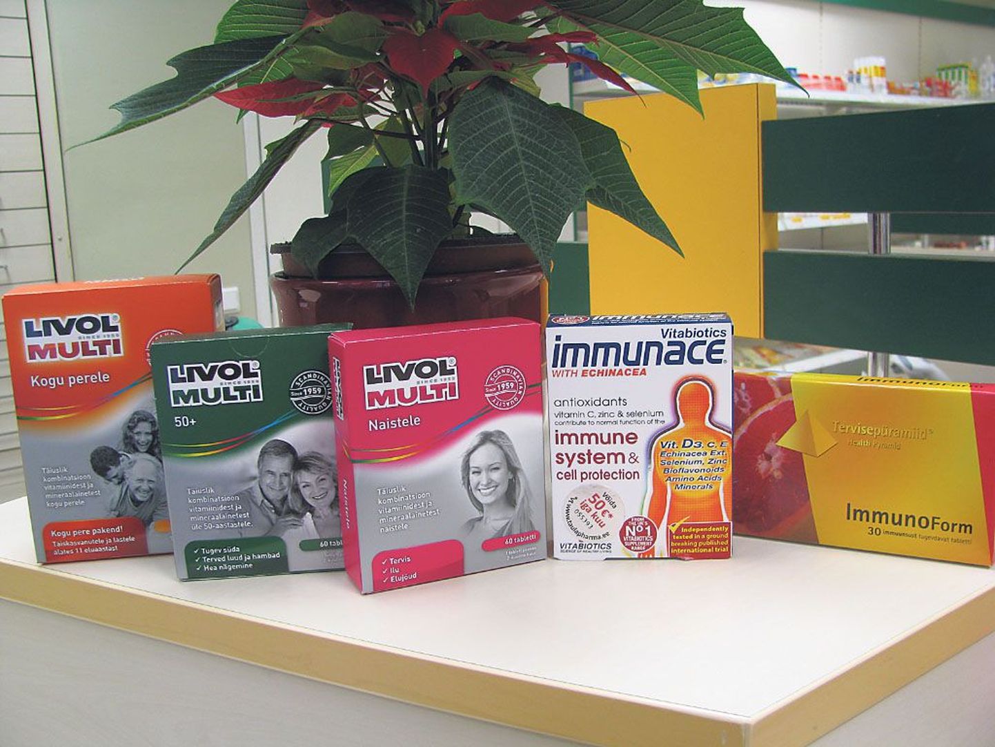 Multivitamiine on apteekides suures valikus, neid on ka erineva koostisega, mis mõeldud naistele, meestele või kogu perele.