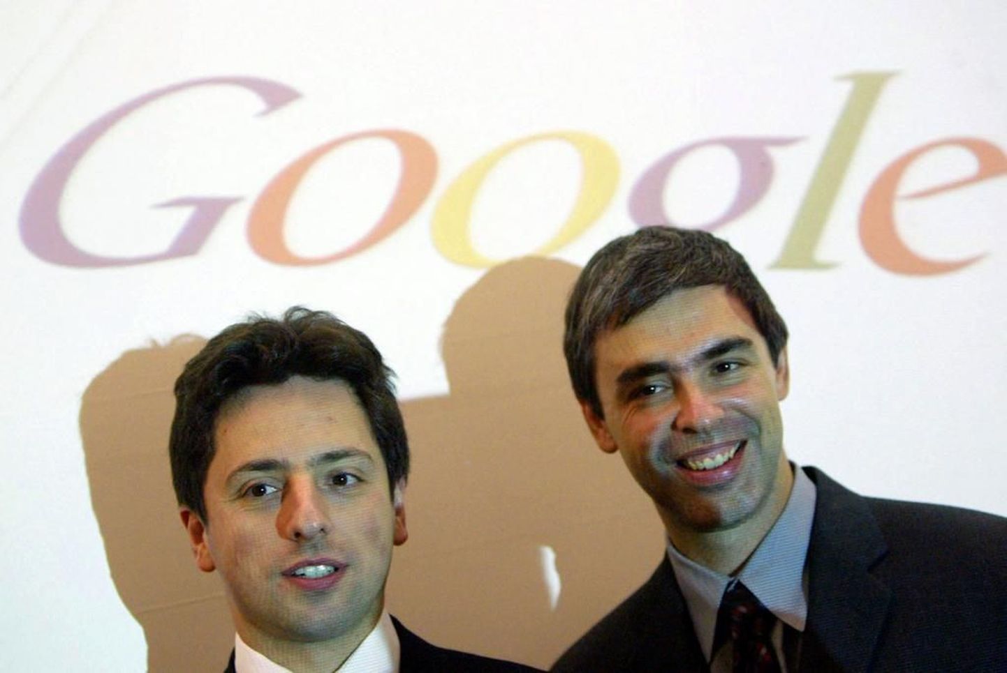 Googlei asutajad Sergey Brin ja Larry Page.