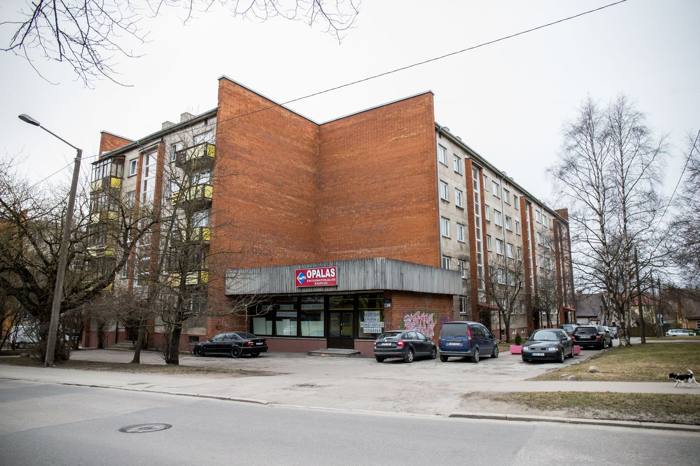 В жилом доме на таллиннской улице Ситси находится пункт обмена шприцев.