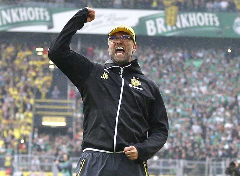 Jürgen Klopp Dortmundi Borussia peatreenerina 2015. aastal. / FRANK AUGSTEIN/AP/Scanpic