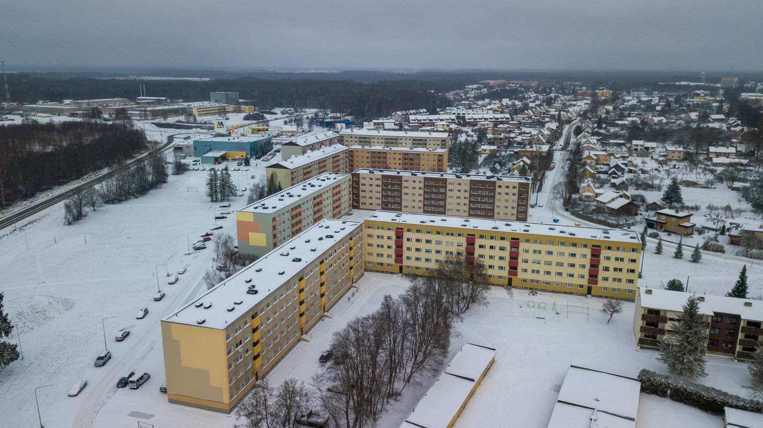 Ristiku elurajoon Paides: ka seal on praegu kolm korterit müügis.