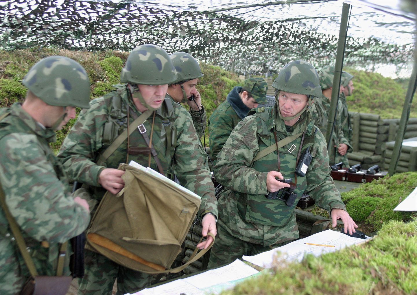 Vene sõjaväelased õppustel Nižni Novgorodis.