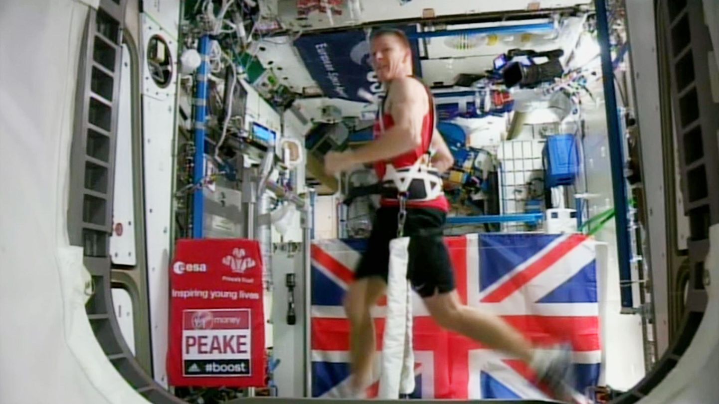Tim Peak läbis Londoni maratoni kosmosejaamas