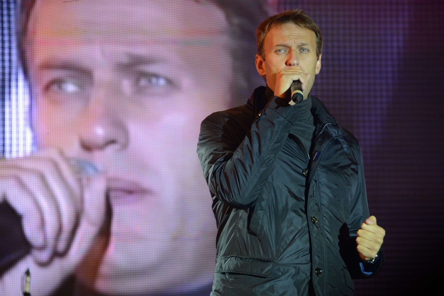 Aleksei Navalnõi suhtles moskvalastega ka oma kampaania viimastel tundidel reede õhtul.