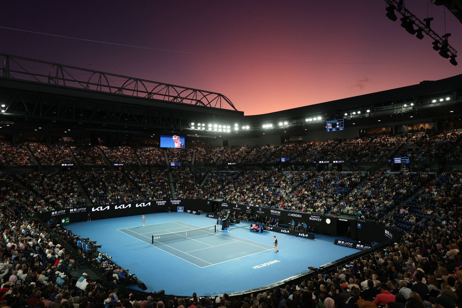 "Australian Open" laukums.