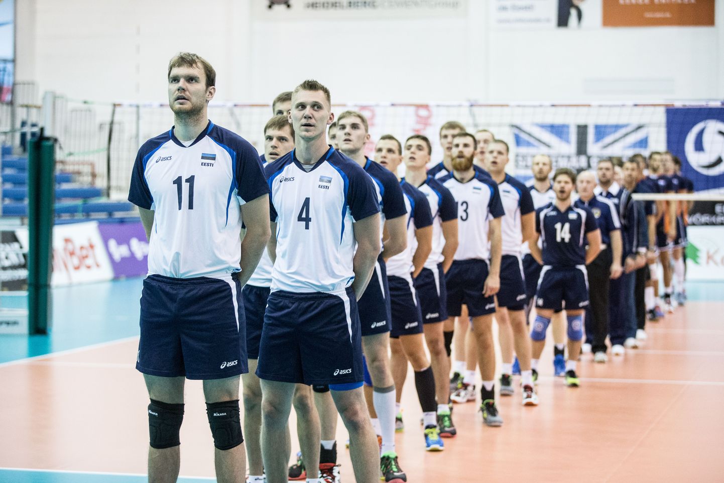 Сборная Эстонии по волейболу.