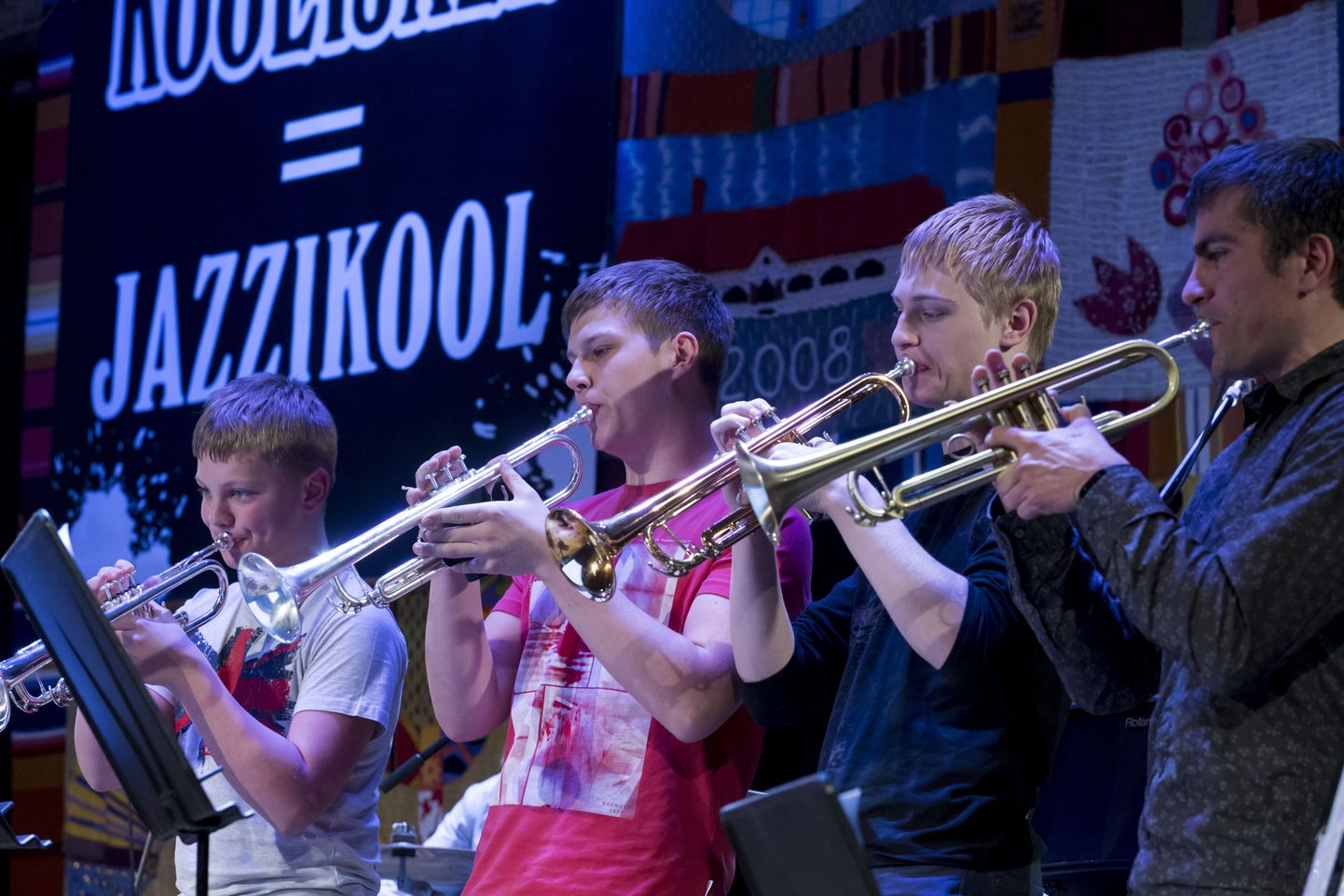 VILJANDI, EESTI, 04JAN15
Festivali "Koolijazz=Jazzikool" ava
