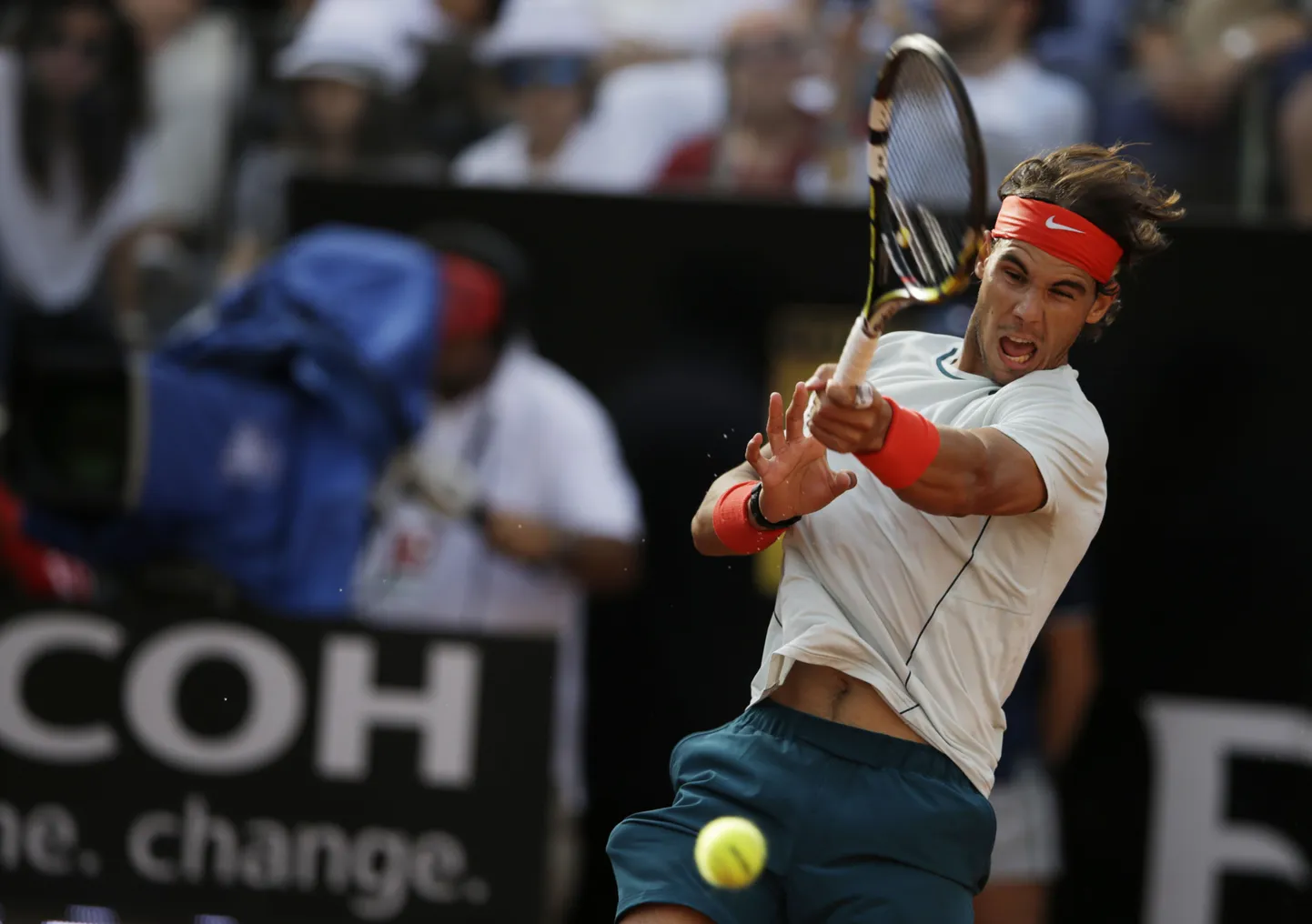 Rafael Nadal jõudis Roomas finaali