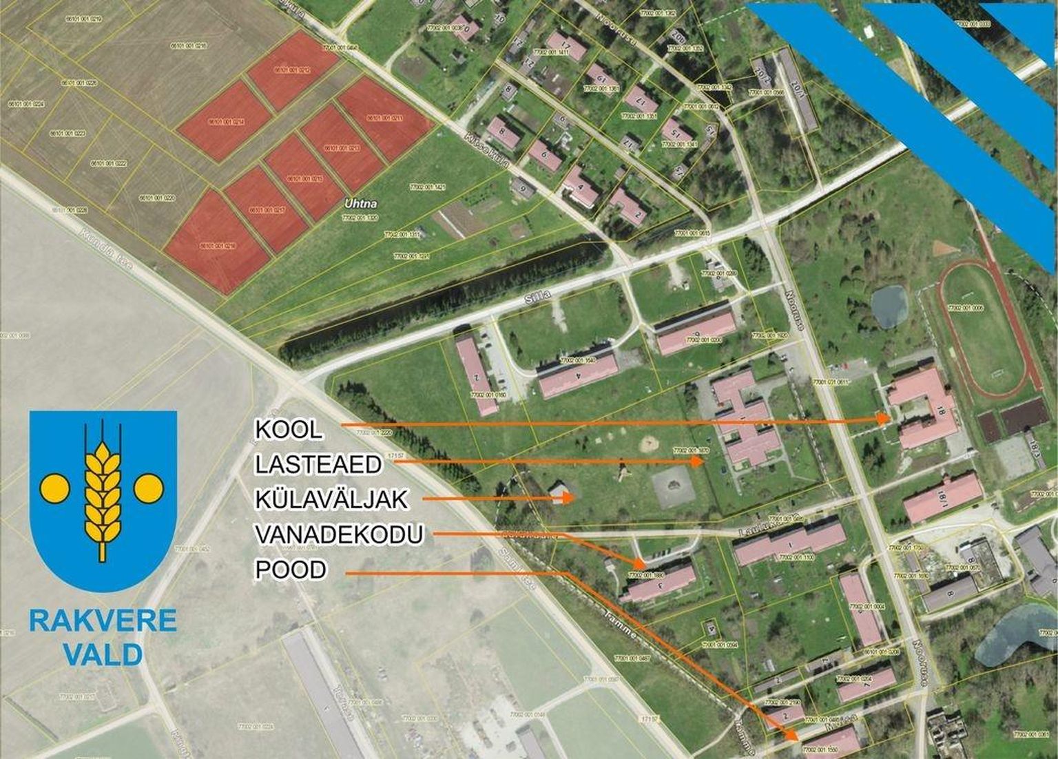 Rakvere vald müüb Uhtnas kinnistuid, mis on igati soblikud peredele kodu rajamiseks