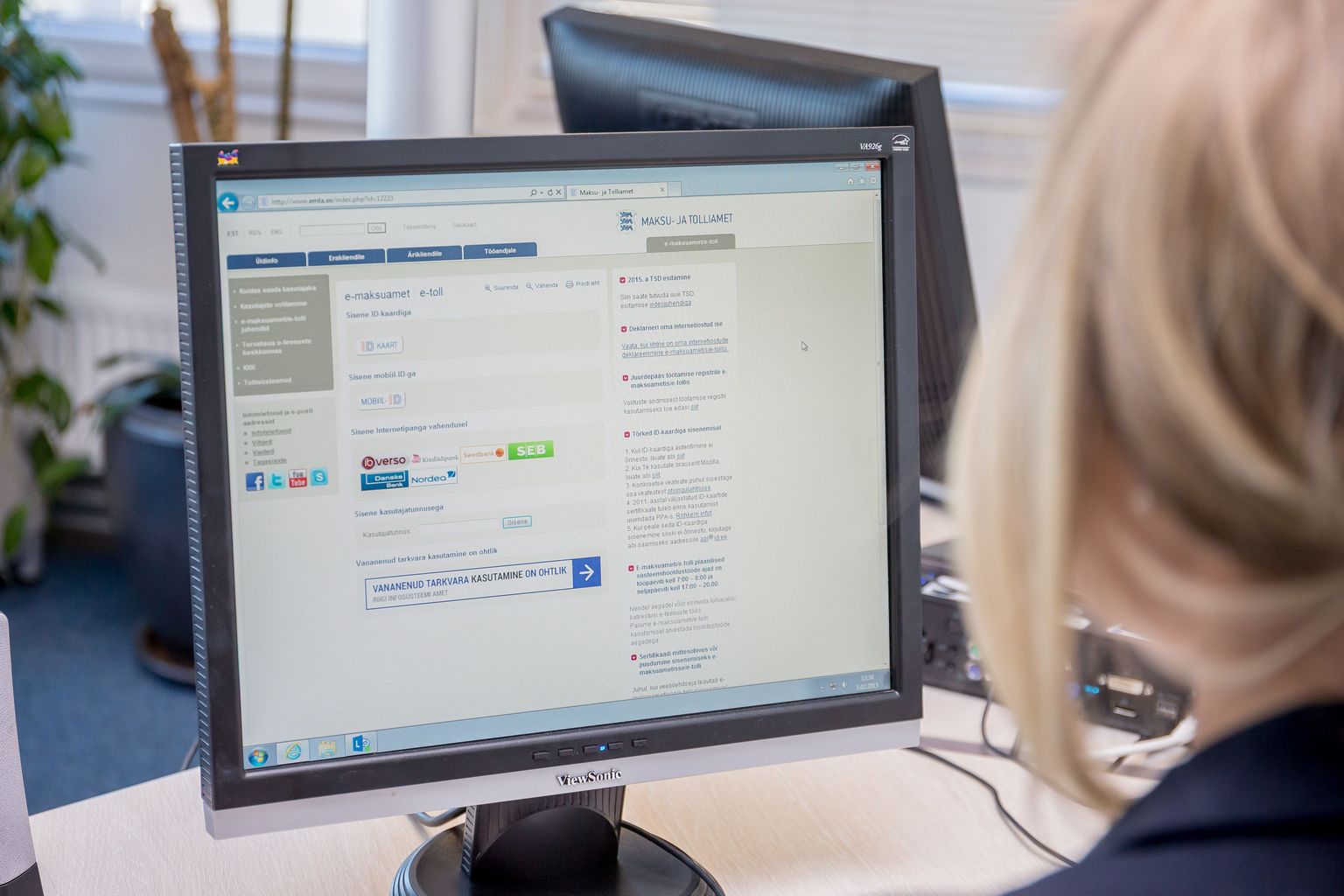 Tuludeklaratsiooni täitmine e-maksuametis.