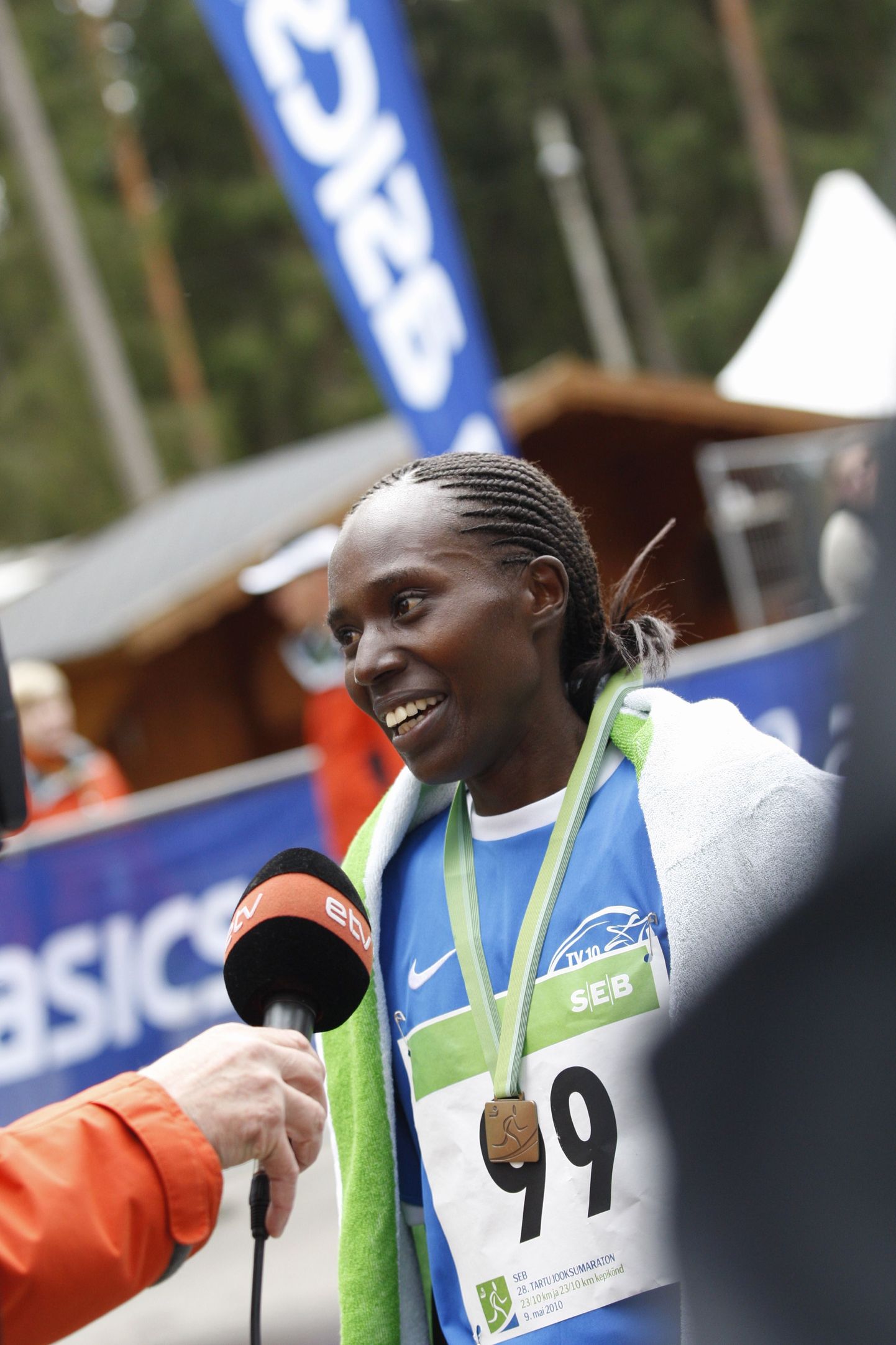 Eksootilisi külalisi on Tartu jooksumaratonil käinud varemgi. Mullu võitis naiste arvestuses Irene Chepkirui Keeniast.