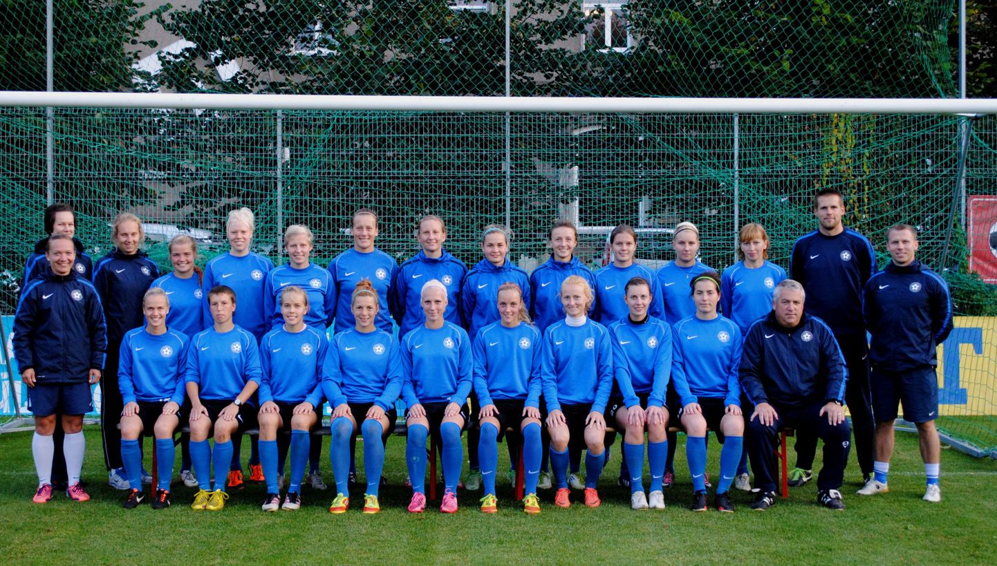 Женская сборная Эстонии по футболу.