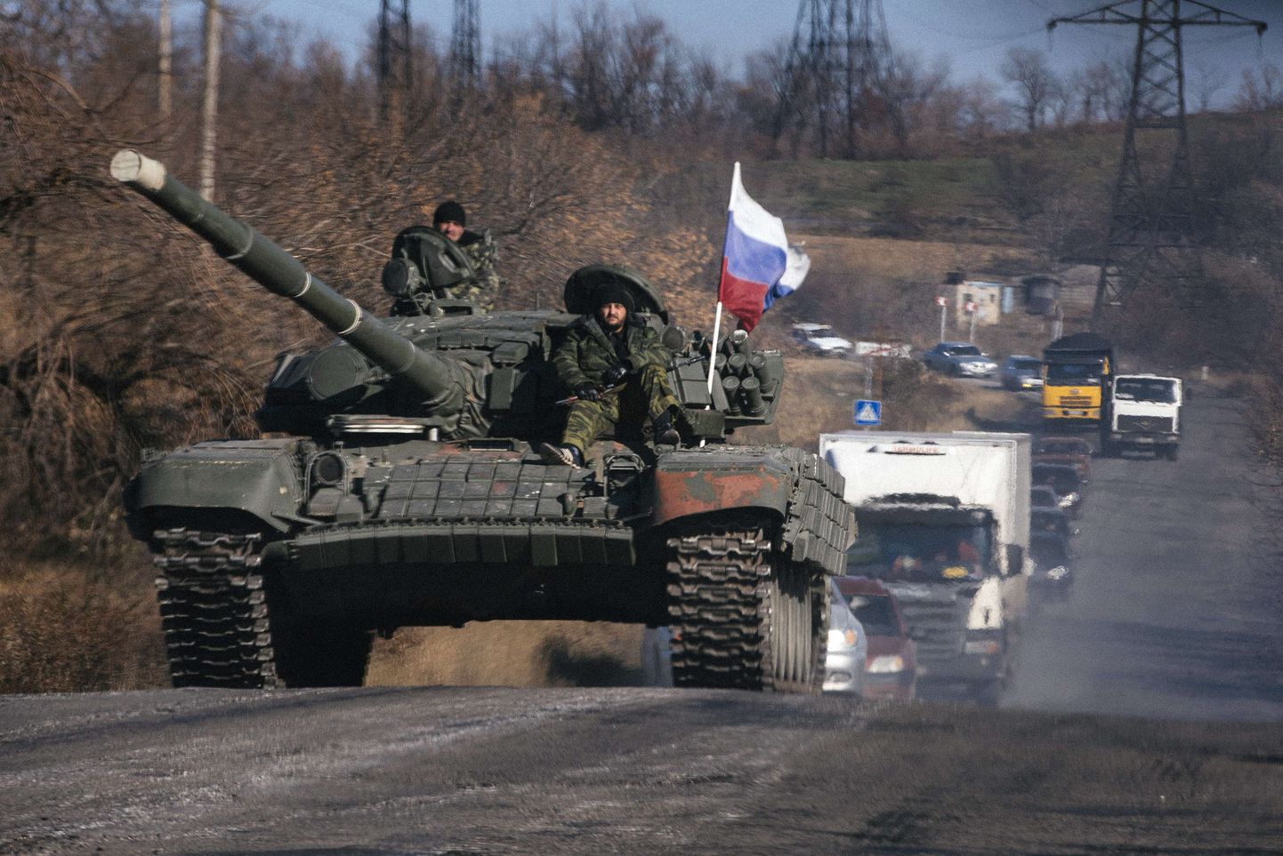 Venemeelsed separatistid üleeile Luganski oblastis.