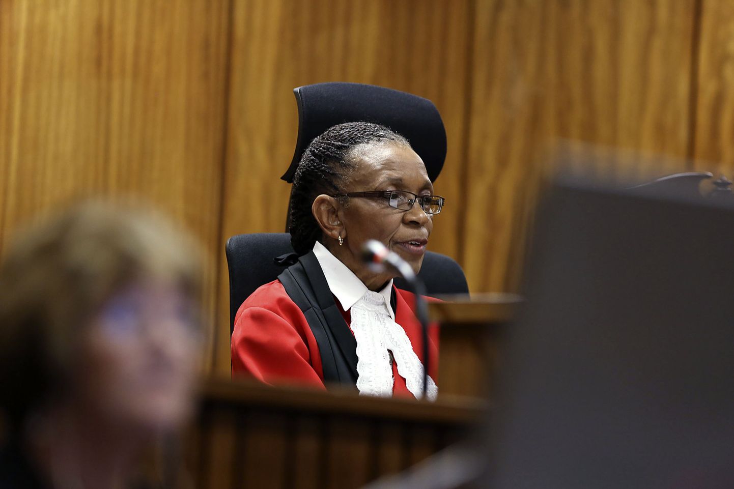 Pistoriuse protsessi kohtunik Thokozile Masipa.
